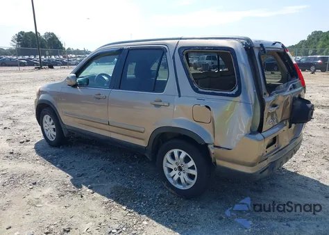 2006 Honda Cr-V Se z USA, uszkodzony, nr VIN SHSRD78986U415156